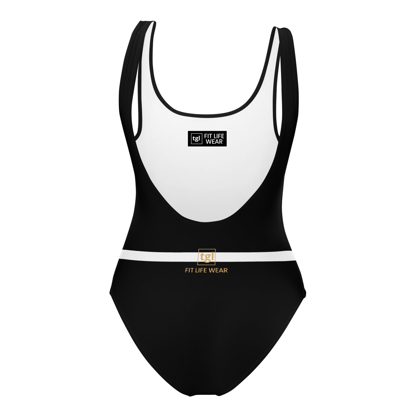Yacht Club Series | TGL | Fit Life Wear | One-Piece | Swimsuit | Basic Black