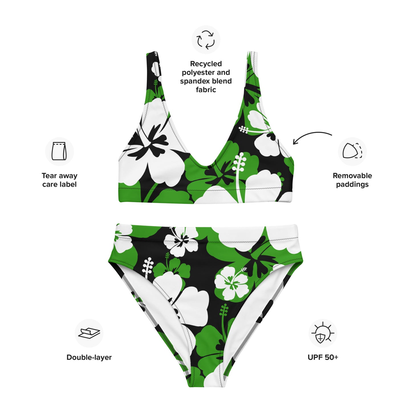 Recycled high-waisted bikini 1A-2025